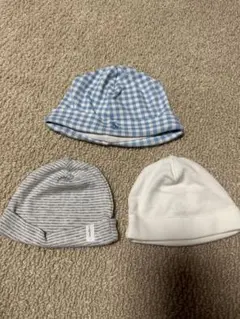 美品　ベビー帽子3枚セット　ラルフローレン  H&M