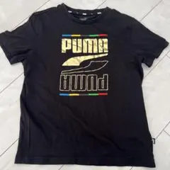 PUMA ロゴ Tシャツ サイズ150 黒