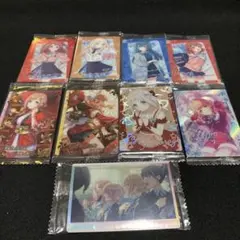 【学マス】学園アイドルマスター　ウェハースカード9枚セット