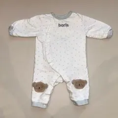 boris ドット柄カバーオール　70サイズ