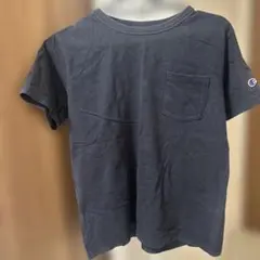 Champion Tシャツ 150 ネイビー ポケット付きのサムネイル