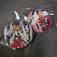 武藤嘉紀 プレイヤーシーン缶バッジ 2種類 ヴィッセル神戸 匿名 即購入歓迎