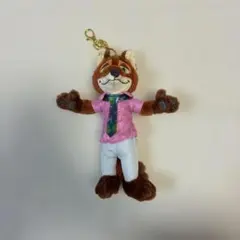 ズートピア2 ニック・ワイルド ぬいぐるみキーホルダー