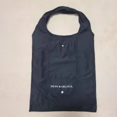 【美品】DEAN & DELUCA ブラックエコバッグ