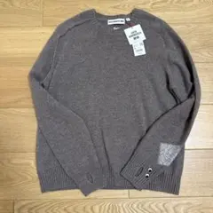 新品 ユニクロ アニヤハインドマーチ ユニクロカシミヤニットクルーネックセーター