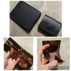 ❗️6月中限定値下げ❗️オールドポイント 藍染 クロコダイル 財布