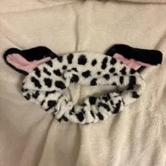 ヒョウ柄耳付きヘアバンド 101匹わんちゃん