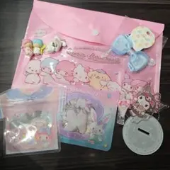 早い者勝ち.ᐟ‪シール付き サンリオ スナップケース 他セット