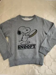 C*U様 PEANUTS スヌーピー グレー トレーナー S