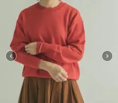 URBAN RESEARCH DOORS ウーステッドヤーンニットプルオーバー