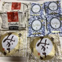 長崎堂　みかさまんじゅう　カステラ　ヴァッフェル