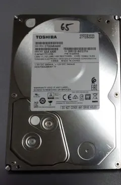 TOSHIBA 3.5インチ HDD 6TB 東芝65