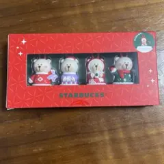 海外限定　スターバックス　ホリデー　リユーザブルカップ　キャップ　ベアリスタ