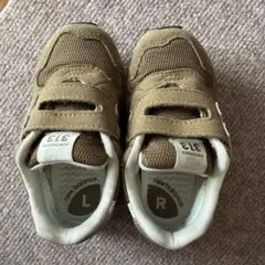 new balance 313 ブラウン ベルクロスニーカー