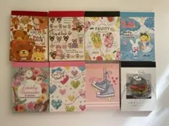 【平成レトロ】 メモ帳8個セット