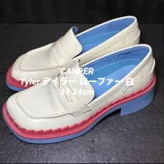 CANPER カンペール Tyler テイラー ローファー 白 38 24cmのサムネイル