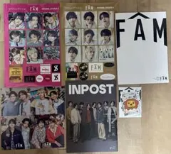 timelesz FAM パンフレット ステッカー 他 セット