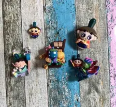 おじゃる丸 ガチャ/海洋堂/フィギュア/バスボム/小鬼トリオ/レア/レトロ