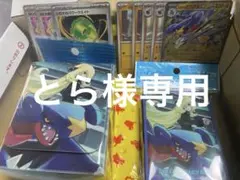 【とら様専用】シロナ&ガブリアス スリーブ ケース&デッキシールド