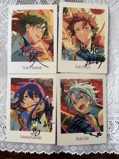 あんスタ　10周年　ぱしゃっつ　蓮巳敬人　鬼龍紅郎　神崎颯馬　滝維吹　紅月
