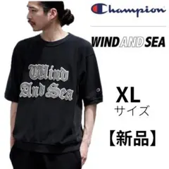 【新品】Champion × WIND AND SEA コラボ 半袖 スウェット