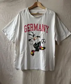 90s グーフィー ディズニーヴィンテージ Tシャツ ドイツ サッカー