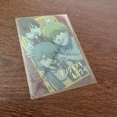 最安 チェンソーマン デンジ 早川アキ パワー 箔押しクリアカード JF2026