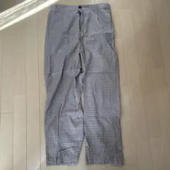 メンズ　チェックパンツ