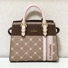 &chouette (アンドシュエット) モノグラムスポーティーラインミニバッグ