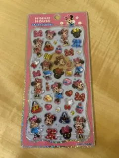 プチドロップステッカー　ミニーマウス