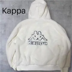 Kappa カッパ フェイクファー ジップパーカー ボアジャケット L y2k