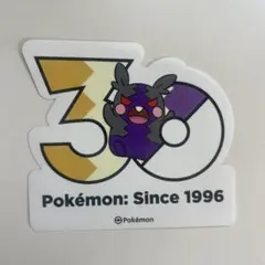 【韓国限定】ポケモン 30周年 ステッカー モルペコ はらぺこもよう 韓国 ポケモン 30周年 ロゴ ステッカー モルペコ はらぺこもよう