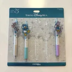 東京ディズニーシー 25周年ボールペンセット チップとデール ドナルド デイジー
