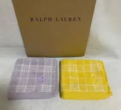 Ralph Lauren タオルハンカチ　⭐️1