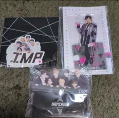 IMP. 美品 アクリルクリップ オリジナルステッカーセット 佐藤新　アクスタ