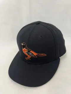 【NEW ERA】vintage オリオールズ　ブラック　キャップ