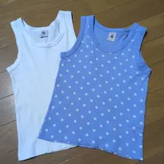 プチバトー　タンクトップ　肌着　5ans/110 100