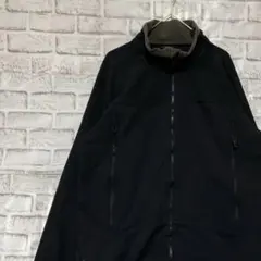 コロンビア　ソフトシェルジャケット！ブラックXL ロゴ刺繍アウトドア1215