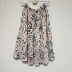 人気完売品　deicy アジサイ柄ガウチョパンツ ピンク 紗栄子さん着用