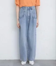 試着のみ　KBF bigポケットデザインデニム