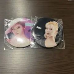 SANA 缶バッジ 2個セット