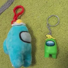 AMONG US マスコット　２つ