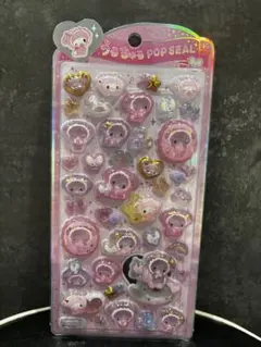 り*♡様 My Melody ポップシール ピンク