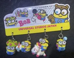 USJ限定 新作‼️ ミニオンズ ボブ チャームセット マスコット 新品