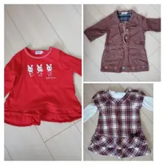 ワンピース、チュニック3点セット