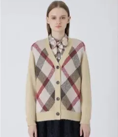 ブルーレーベルクレストブリッジ カーディガン