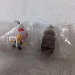 スーパーマリオ めじるしアクセサリー キノピオ　クリボー