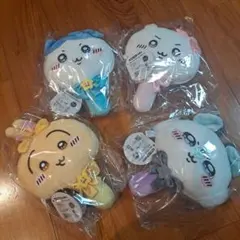 超まじかるちいかわ　ぬいぐるみミラー　ハチワレ　ちいかわ　うさぎ　モモンガ