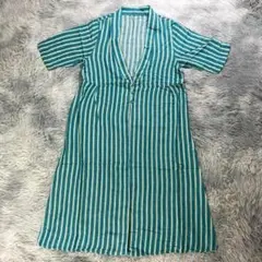 (AZUL BY MOUSSY) ストライプ ロング カーディガン Sサイズ