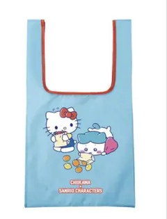 ちいかわ×サンリオキャラクターズ エコバッグ ハチワレ×ハローキティ